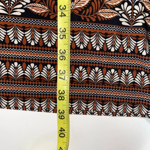 INC International Concepts Black Boho Print Knee-length Shift Dress 6 Women’s - Picture 9 of 11